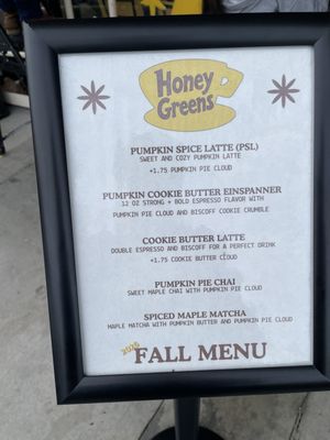Menu photo 2 Honey Greens Cafe Downey, CA