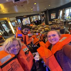 EF Educational Tours - Trying to make lite of all of the chaos.