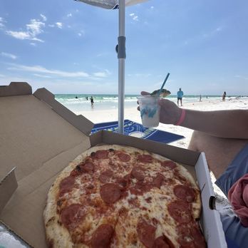 Sandcastles - Pep pizza on the beach - Sports Bars Near Me - Miramar Beach, Florida
