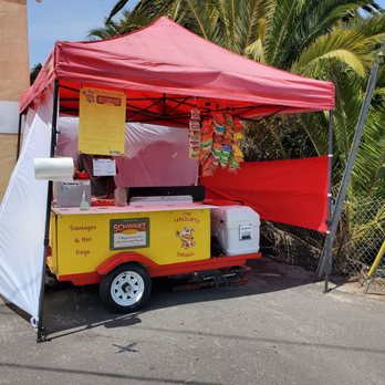 The Naughty Dawg - a hot dog cart - Hot Dogs Near Me - San Rafael , California