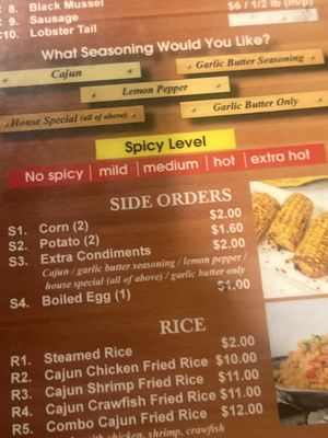 Menu photo 1 Hot Crab Richardson, TX