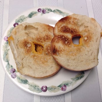 The Original Hot Bagels - Inside toasted cheddar cheese bagel - Bagels Near Me - Newark, Delaware The Original Hot Bagels - Inside toasted cheddar cheese bagel - Bagels Near Me - Newark, Delaware