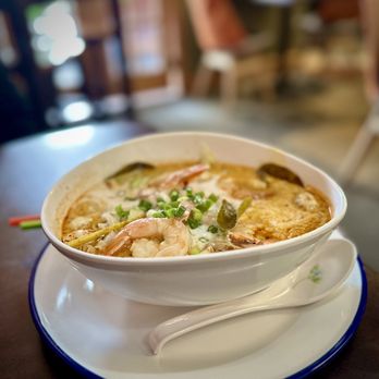 Pad Thai Cafe - Creamy Tom Yum Noddle Soup - Thai Near Me - Soldotna, Alaska Pad Thai Cafe - Creamy Tom Yum Noddle Soup - Thai Near Me - Soldotna, Alaska