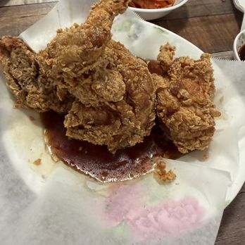 MyungIn Dumplings - Soy garlic fried chicken - Korean Near Me - Buena Park, California