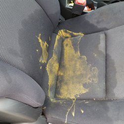 Prokleen Carpet & Upholstery Care - Stain Removal Before
