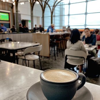 The Centurion Lounge - Lavender Oat milk Latte 5/5 - Airport Lounges Near Me - Seattle, Washington The Centurion Lounge - Lavender Oat milk Latte 5/5 - Airport Lounges Near Me - Seattle, Washington