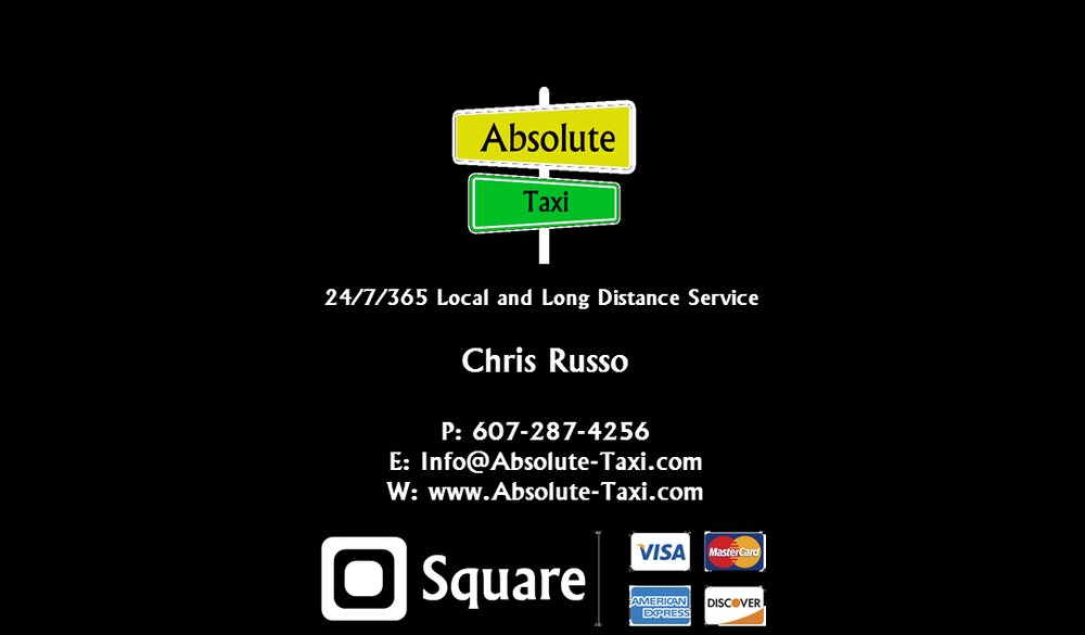 ABSOLUTE TAXI & AIRPORT TRANSPORTATION Updated August 2024 14