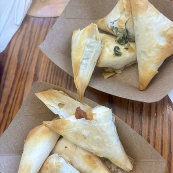 Greekshore - Spinach puff basket and Cheese puff basket - Greek Near Me - Muskegon, Michigan