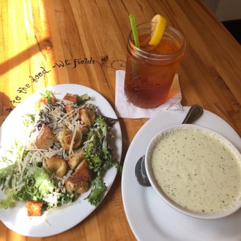 Five Loaves Cafe - outstanding cold cucumber soup and ceaser salad - Sandwiches Near Me - Summerville, South Carolina Five Loaves Cafe - outstanding cold cucumber soup and ceaser salad - Sandwiches Near Me - Summerville, South Carolina