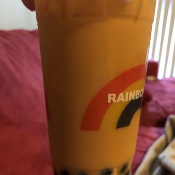 Bobablastic - After 10 minutes of arguing and two incorrect drinks later, he finds the right powder . Yup Thai tea is orange, not brown. - Bubble Tea Near Me - Forest Grove, Oregon Bobablastic - After 10 minutes of arguing and two incorrect drinks later, he finds the right powder . Yup Thai tea is orange, not brown. - Bubble Tea Near Me - Forest Grove, Oregon