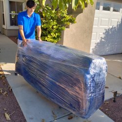 Big Guys Delivery Services - wrapped and blanketed