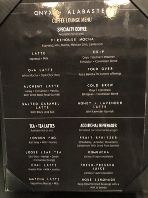 Menu photo 4 ONYX + ALABASTER Franklin, TN Menu photo 4 ONYX + ALABASTER Franklin, TN