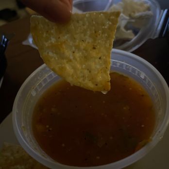 Santa Catarina Restaurant - The salsa is literally red water. - Mexican Near Me - Lakeway, Texas