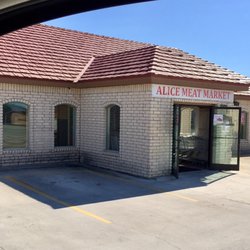 Alice Meat Market & Groceries - Front entrance...