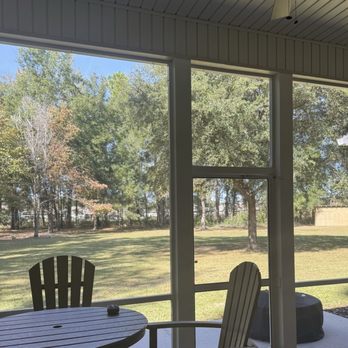 Glass Works - Re-did entire screened in patio room. - Glass & Mirrors Near Me - Dania, Florida Glass Works - Re-did entire screened in patio room. - Glass & Mirrors Near Me - Dania, Florida