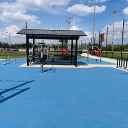 Gunnell Oval Playground - "Sweat is the cologne of accomplishment."
- Heywood Hale Broun