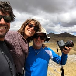 Hidden Planet Expeditions - Hidden Planet founders (from l to r): Michael Robinson Chávez, Fiorella Lopez de la Castilla and Alex Kornhuber.