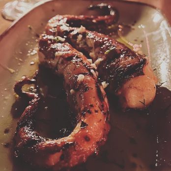 CW's Gin Joint - Grilled Octopus. So tender and tasty! - Cocktail Bars Near Me - Tampa, Florida CW's Gin Joint - Grilled Octopus. So tender and tasty! - Cocktail Bars Near Me - Tampa, Florida