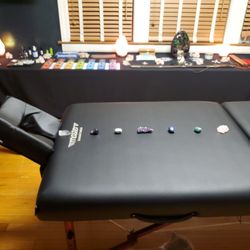 WotL Angel Guided Massage Therapy - My healing bed where miracles are performed.