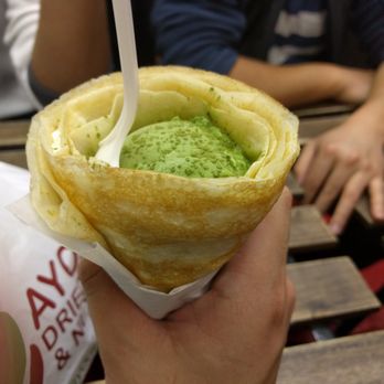 Bon Crepe - Matcha ice cream crepe - Creperies Near Me - Vancouver, British Columbia Bon Crepe - Matcha ice cream crepe - Creperies Near Me - Vancouver, British Columbia