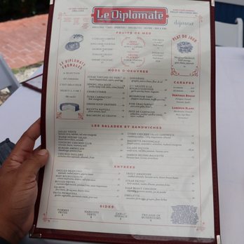 Le Diplomate - Menu - Brasseries Near Me - Washington, DC, District of Columbia