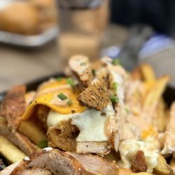 Left Coast Brewing - Loaded chicken fries