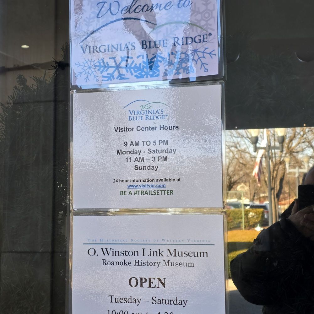 Visit Virginia's Blue Ridge - The Hours of Operation. - Visitor Centers Near Me - Roanoke, Virginia Visit Virginia's Blue Ridge - The Hours of Operation. - Visitor Centers Near Me - Roanoke, Virginia