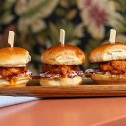Hot Honey Chicken Sliders