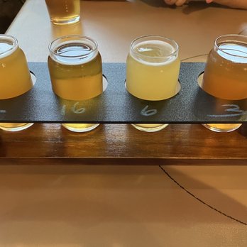 Oyster Creek Brewing - Flight - Breweries Near Me - Waretown, New Jersey