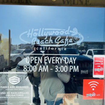Hollywood Beach Cafe - Signage and hours - Breakfast & Brunch Near Me - Oxnard, California Hollywood Beach Cafe - Signage and hours - Breakfast & Brunch Near Me - Oxnard, California