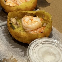 Delicious Bánh khọt + coco sauce Delicious Bánh khọt + coco sauce