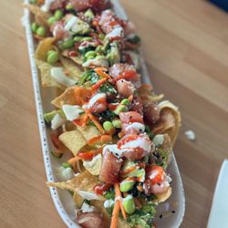 Twisted Lime - Tuna nachos