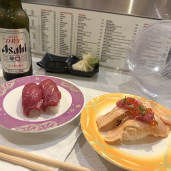 Tenroku Sushi - Price is varied by the color of plate - Conveyor Belt Sushi Near Me - San Francisco, California Tenroku Sushi - Price is varied by the color of plate - Conveyor Belt Sushi Near Me - San Francisco, California