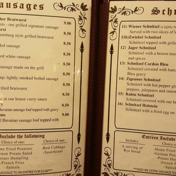 Zur Kate - Zur Kate has a wonderful and complete menu of authentic German dishes! - German Near Me - Mesa, Arizona
