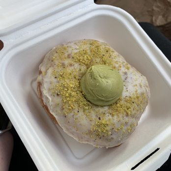 Doughside Donuts - Matcha vegan donut - Donuts Near Me
