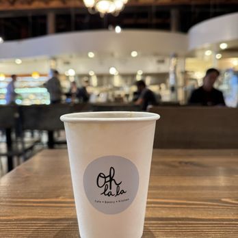 Oh La La - 12 Oz coffee at Oh La La is pricey, so-so, and refills are $2.50!?!? Nope. - Bakeries Near Me - Pasadena, California Oh La La - 12 Oz coffee at Oh La La is pricey, so-so, and refills are $2.50!?!? Nope. - Bakeries Near Me - Pasadena, California