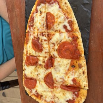 The Rackhouse - Pepperoni build it yourself flatbread - American Near Me - The Colony, Texas The Rackhouse - Pepperoni build it yourself flatbread - American Near Me - The Colony, Texas