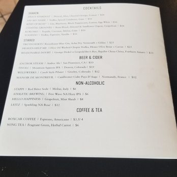 Sunday Vinyl - Cocktails, beer, cider, non-alcoholic drinks - Wine Bars Near Me - Denver, Colorado