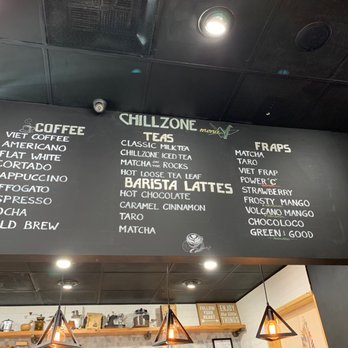 Chill Zone - Drink Menu - Coffee & Tea Near Me - Arlington, Virginia Chill Zone - Drink Menu - Coffee & Tea Near Me - Arlington, Virginia