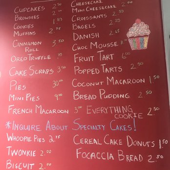 JBs Bake Shop - The menu - Cupcakes Near Me JBs Bake Shop - The menu - Cupcakes Near Me