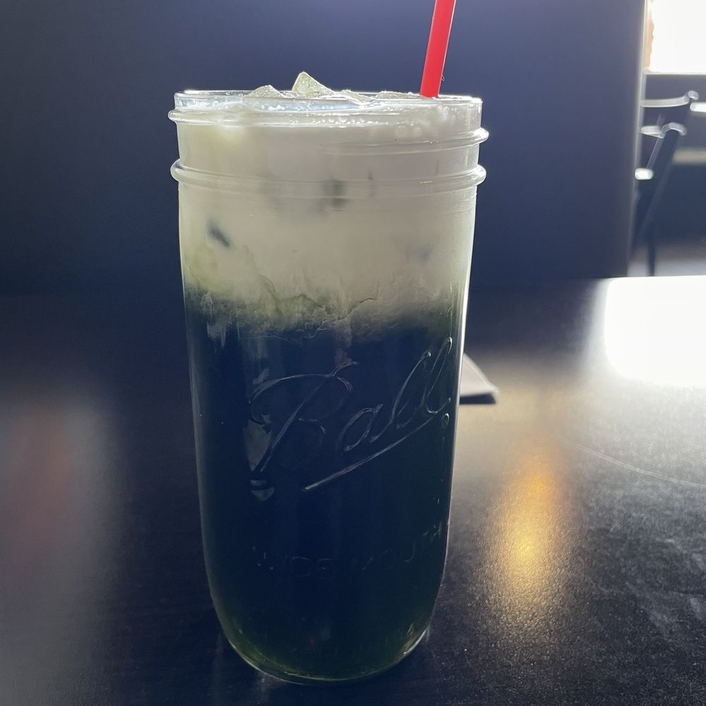 Thai iced green tea Thai iced green tea