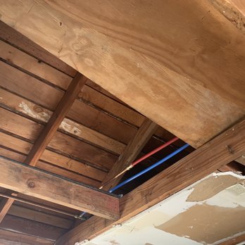 Mold Safe Solutions - ceiling dry-wall removed so everything can dry out - Damage Restoration Near Me - Carlsbad, California Mold Safe Solutions - ceiling dry-wall removed so everything can dry out - Damage Restoration Near Me - Carlsbad, California