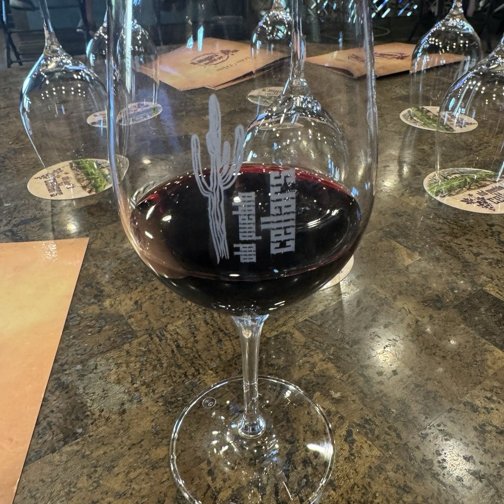 Old Pueblo Cellars - Glass of wine served - Wine Tasting Room Near Me - Tucson, Arizona Old Pueblo Cellars - Glass of wine served - Wine Tasting Room Near Me - Tucson, Arizona