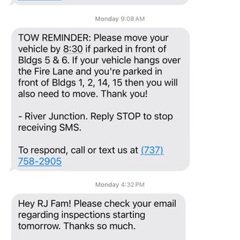 River Junction - This is the notice the apartment complex sent. - Apartments Near Me - Leander, Texas River Junction - This is the notice the apartment complex sent. - Apartments Near Me - Leander, Texas