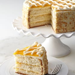 The Dark Chocolate Bakery - Burst of Lemon Cake - Creamy and light for warmer days. Same day delivery if ordered before 10A.