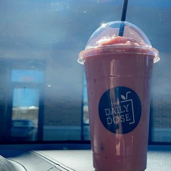 The Daily Dose Juice Bar - a drink in a plastic cup - Juice Bars & Smoothies Near Me - Whitefish Bay, Wisconsin The Daily Dose Juice Bar - a drink in a plastic cup - Juice Bars & Smoothies Near Me - Whitefish Bay, Wisconsin