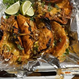 My favorite order... 5 birria tacos with extra cheese, cilantro, & pico. You must try them with their table salsa My favorite order... 5 birria tacos with extra cheese, cilantro, & pico. You must try them with their table salsa
