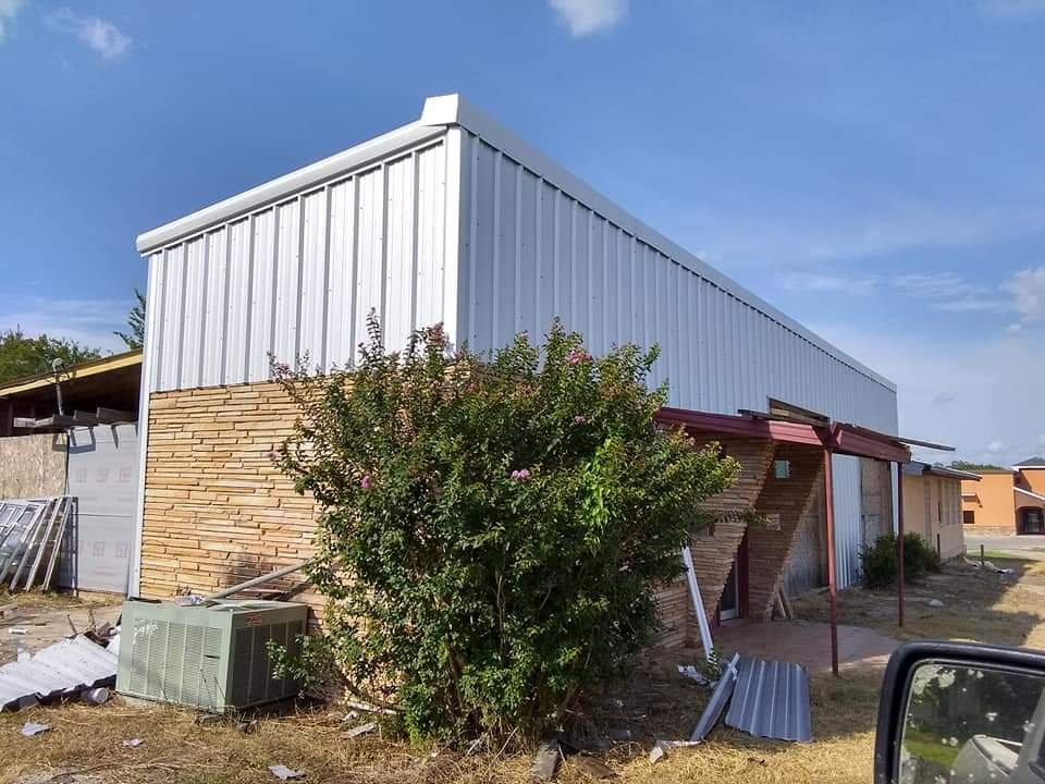 Slide of Velazquez metal roofing