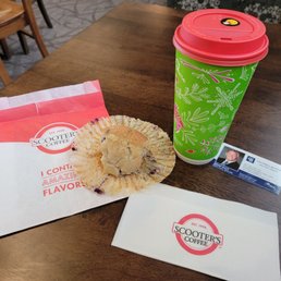 Blueberry Muffin & #BOLD Hot Chocolate