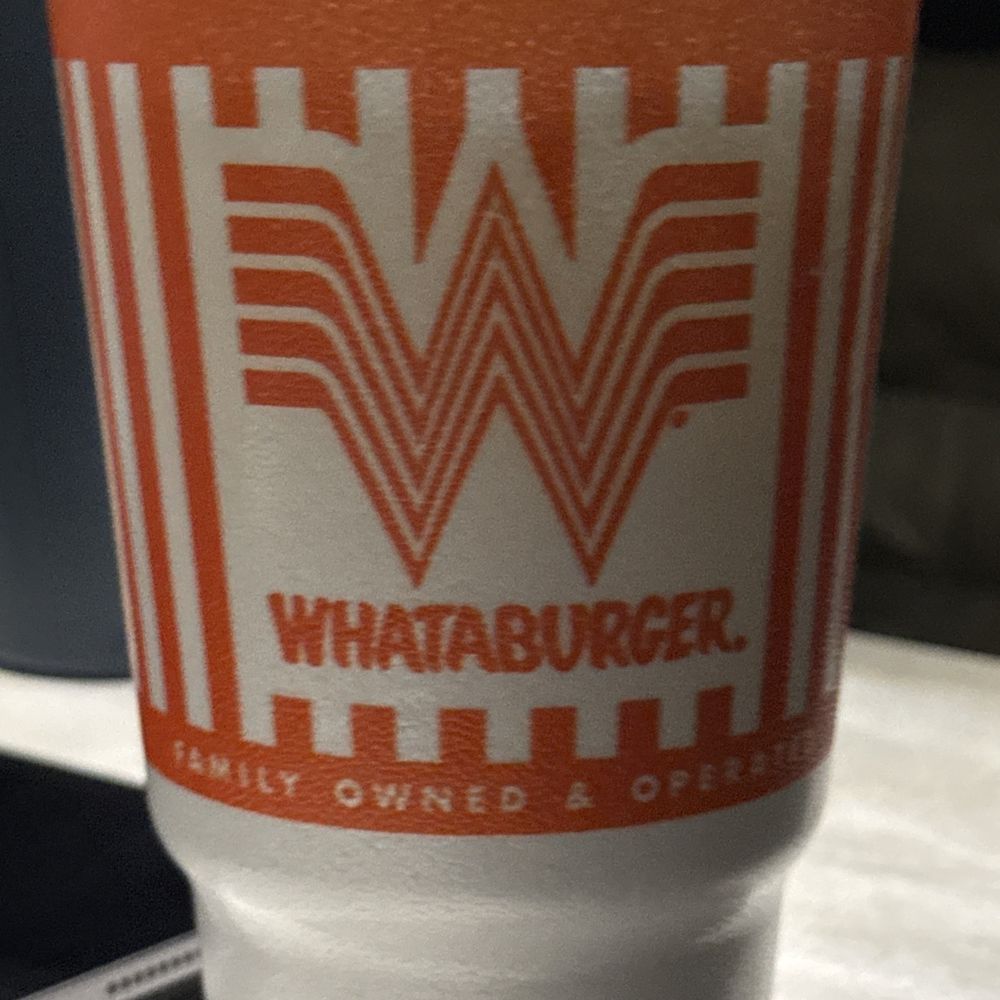 Whataburger - Large ice water. They have the nice ice. Chief cold drink, but doesn't break your straw trying to reach the bottom.. - Burgers Near Me - Duncan, South Carolina Whataburger - Large ice water. They have the nice ice. Chief cold drink, but doesn't break your straw trying to reach the bottom.. - Burgers Near Me - Duncan, South Carolina
